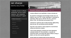 Desktop Screenshot of iansharpe.com